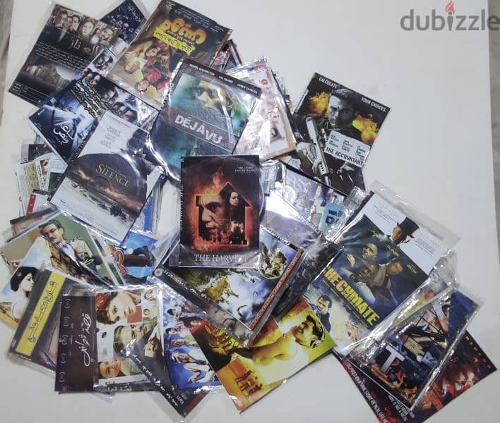 مجموعة من (DVD &CD (1000 3