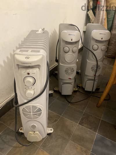 Heating systems barely used, very good condition