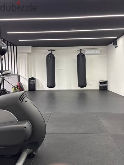 fully equipped private gym