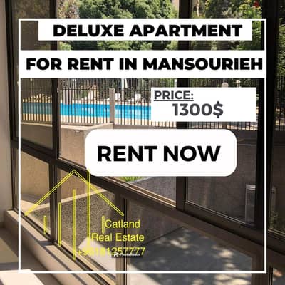 Deluxe Apartment for rent in Mansourieh for 1300$