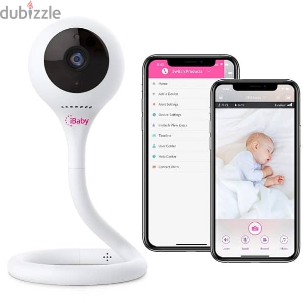 iBaby M2C WiFi Baby Monitor Camera with FHD Audio 1080P 0