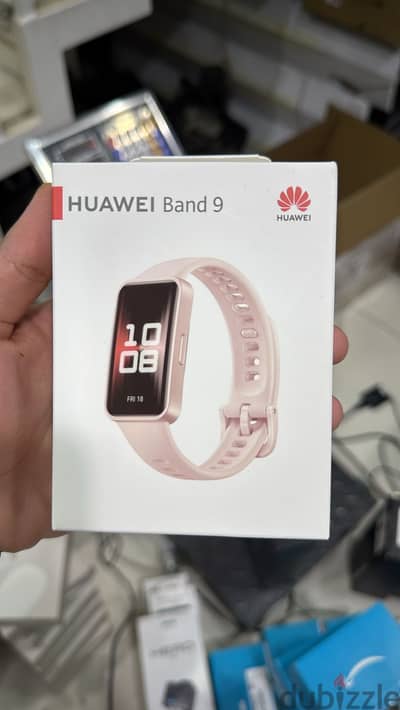 Huawei band 9 charm pink