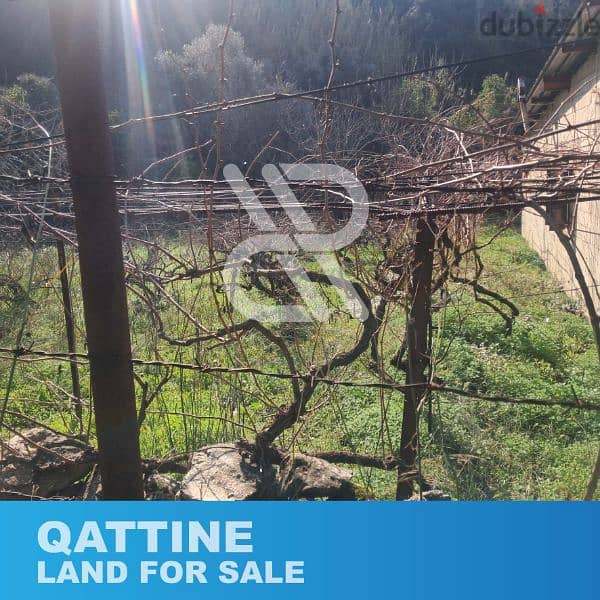 Land for sale at Qattine - أرض للبيع في القطين 1