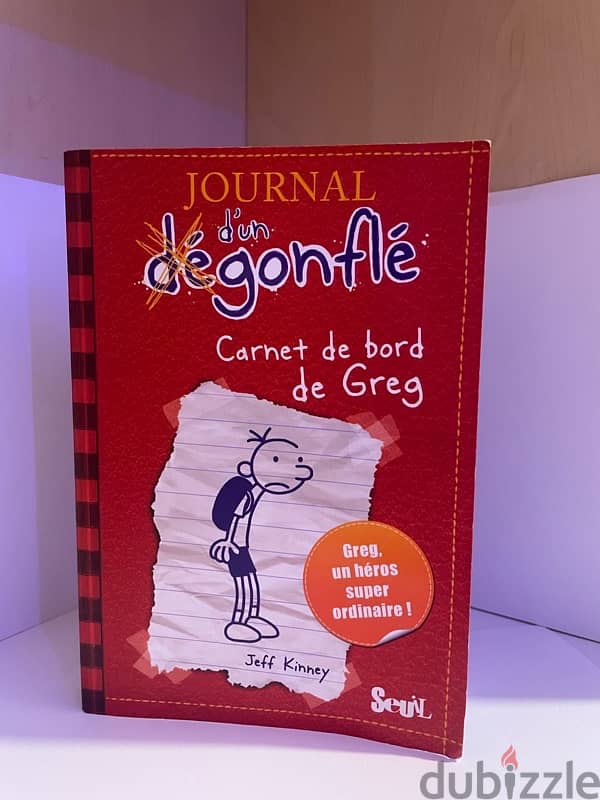 journal d’un degonflé : tome 1 auteur : Jeff Kinney 3