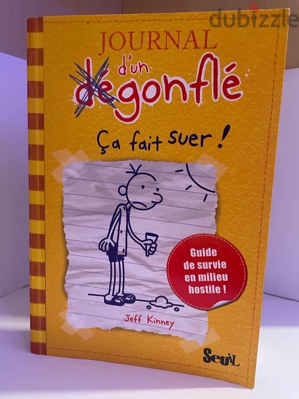 journal d’un dégonflé : tome 4 auteur : Jeff kinney 2