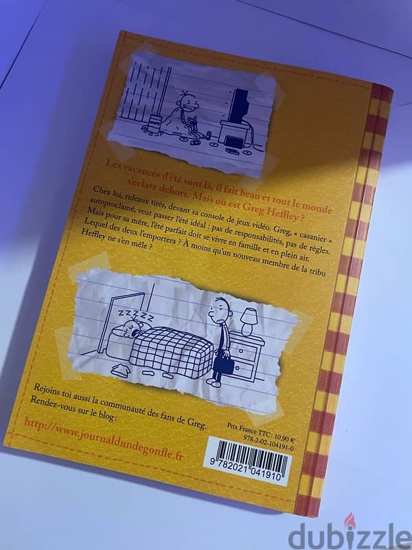 journal d’un dégonflé : tome 4 auteur : Jeff kinney 3