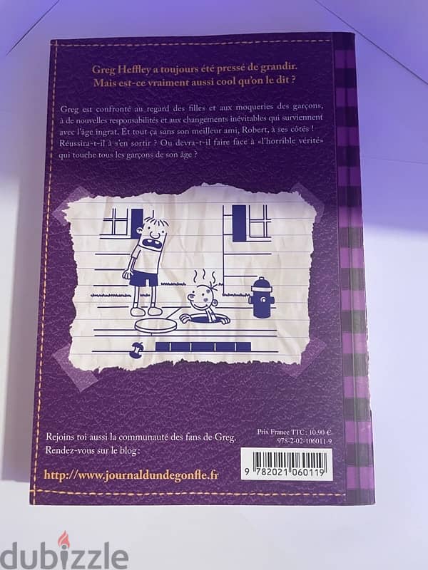 journal d’un dégonflé : tome 5 auteur : Jeff Kinney 2