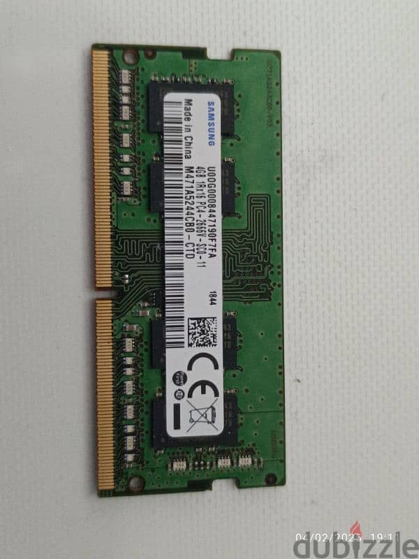 Samsung 4GB RAM DDR4 0