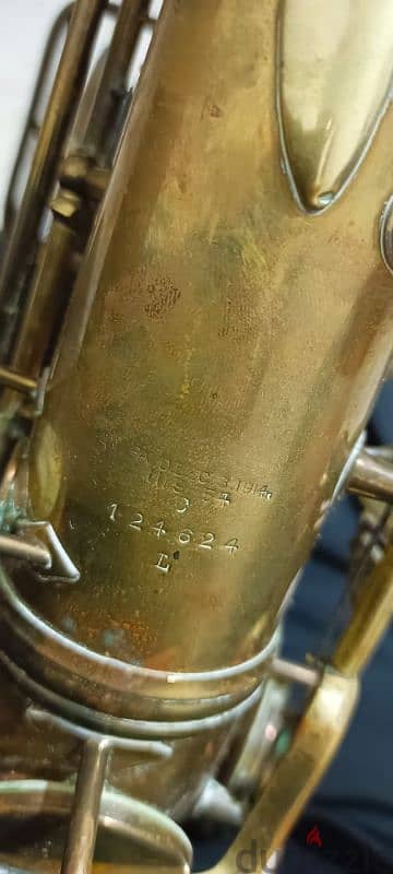 old saxophone from 1914 7