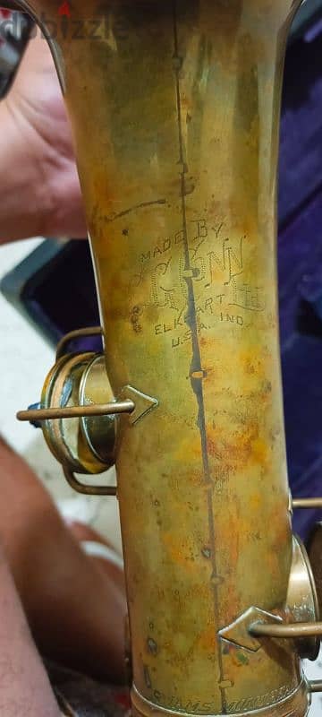 old saxophone from 1914 10