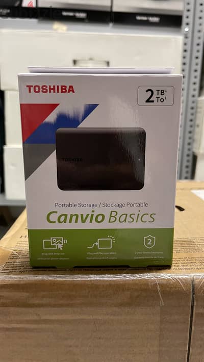 Toshiba canvio basics hard disk 2TB