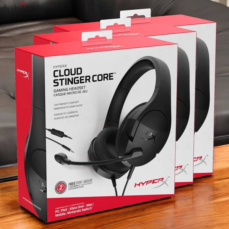 HyperX Cloud stinger core  - gaming headset - special price - PS5 - PC 0