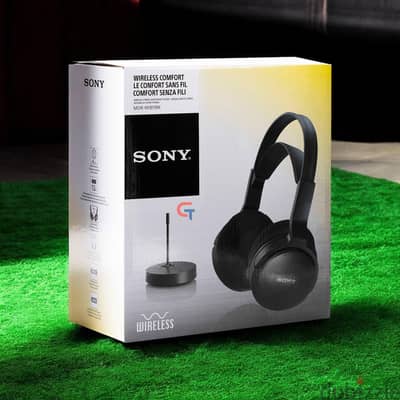 Sony MDR-RF811RK Wireless Over-Ear Headphones For TV & Music - Black