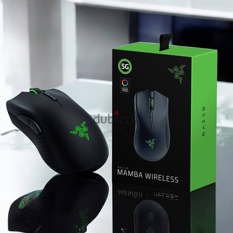 Razer Mamba Wireless 2015 gaming mouse ** open box 0