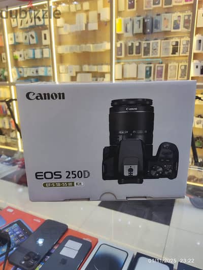 Canon Camera EOS 250D EF-S 18-55 IS STM Kit amazing & good price