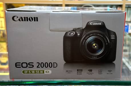 Canon Camera EOS 2000D EF-S 18-55 III Kit