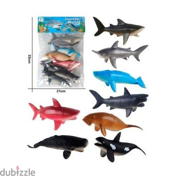 Sea Animals Set Toy For Kids 1