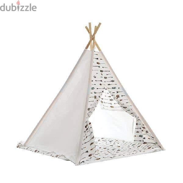 Wooden Play Tent For Kids 1