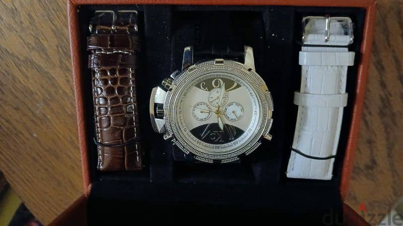 kC watches diamond timepieces,with box,like new 1