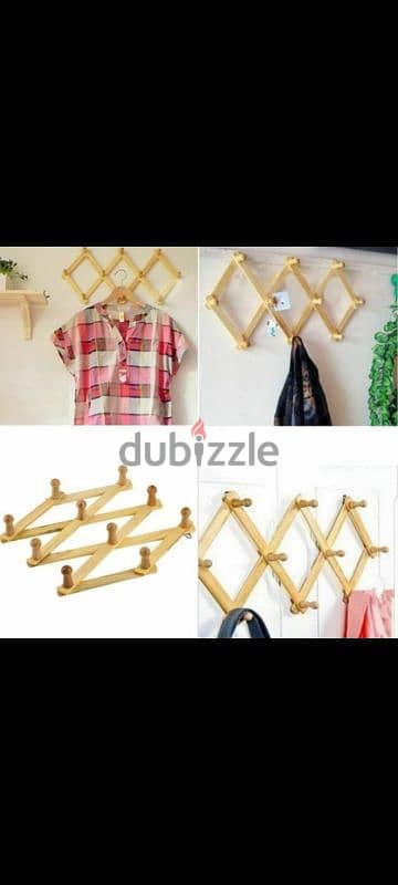 bamboo wood hanger 1