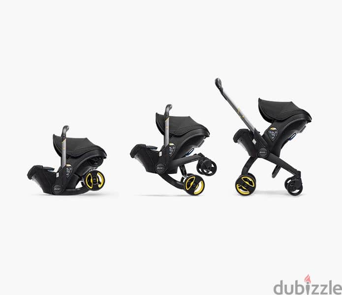 doona+ nitro black - stroller/ car seat 3