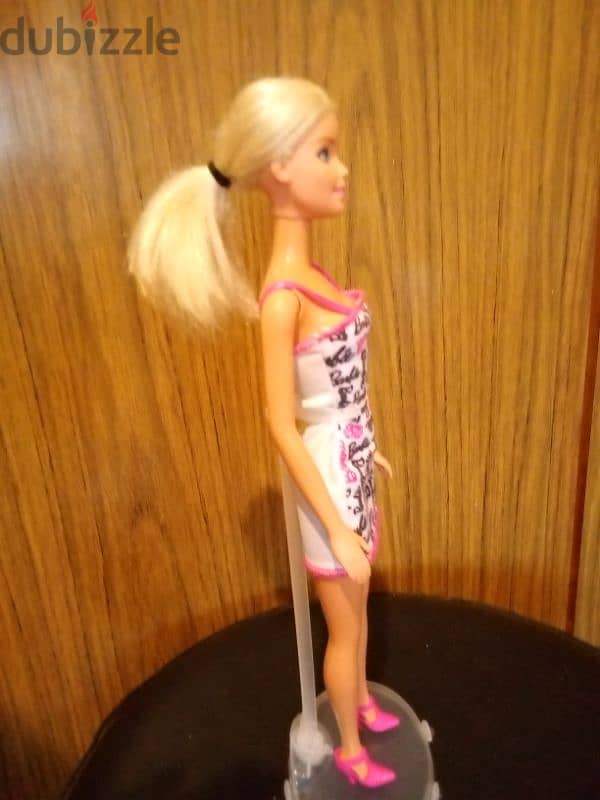 Barbie GLITZ Mattel barely used Still Good doll+shoes unflexi legs=13$ 2