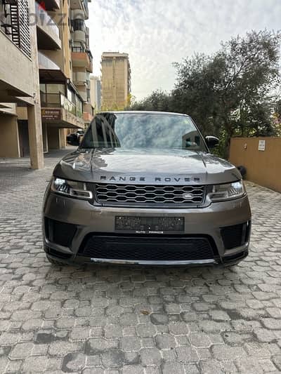 Range Rover Sport HSE V6 2019 gray on black (clean carfax)