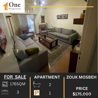 FURNISHED APARTMENT FOR SALE IN ZOUK MOSBEH