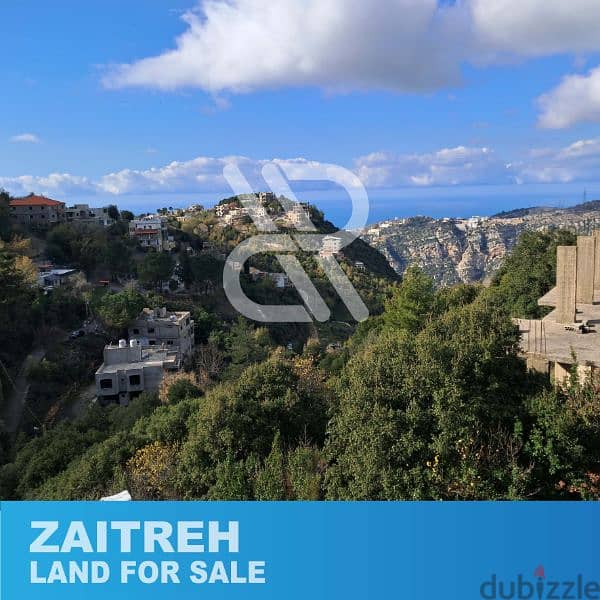 Land for sale at Zaitreh - أرض وبناية على قيد الإنشاء في زعيتره 3