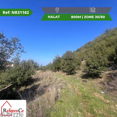 Land in halat for sale أرض للبيع في حالات