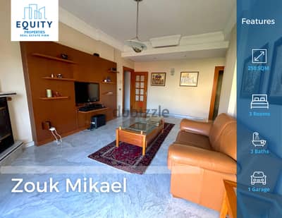 Furnished 250 SQM Apartment For Rent In Zouk Mikael #RK143226