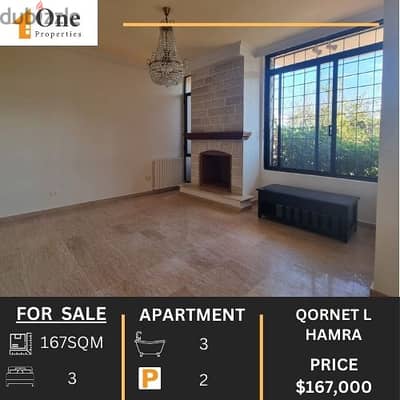 APARTMENT FOR SALE IN QORNET L HAMRA