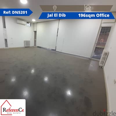 Prime office for rent in Jal El Dib مكتب مميز للايجار في جل الديب