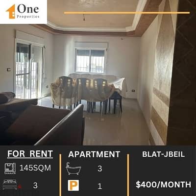 APARTMENT FOR RENT IN BLAT-JBEIL