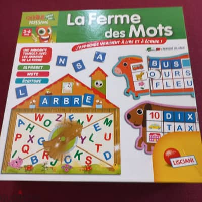 "La Ferme des Mots" from Lisciani