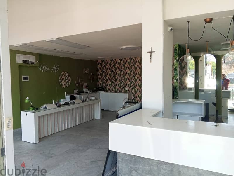 Showroom for rent in Hazmieh | 120 Sqm + Mezanine 0