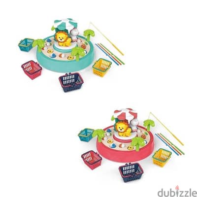 Rotating Fishing Plate Game For Kids