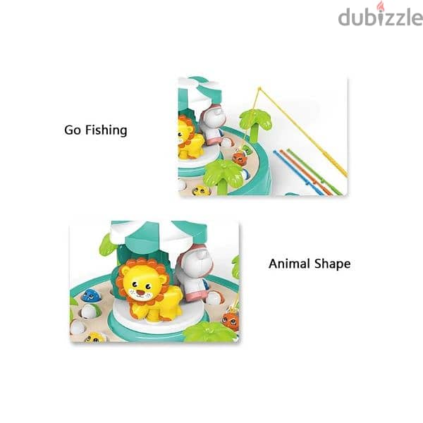 Rotating Fishing Plate Game For Kids 1