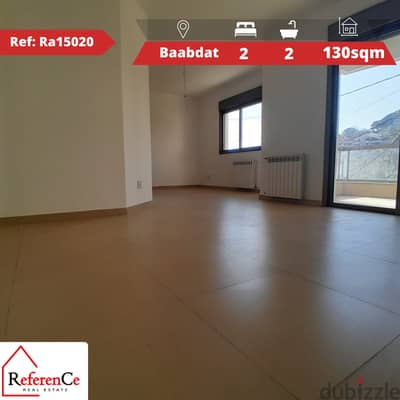 New apartment for sale in Baabdat شقة جديدة للبيع في بعبدات