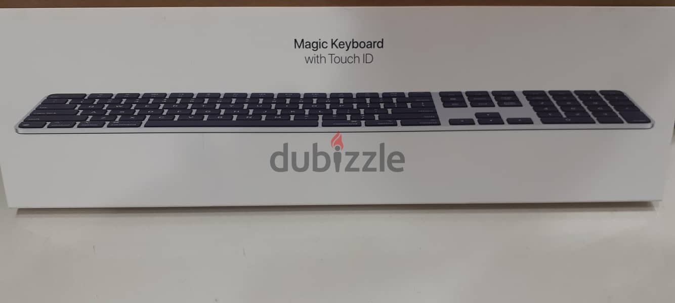 Magic Keyboard with touch id and numeric keypad usb-c black MXK83 0