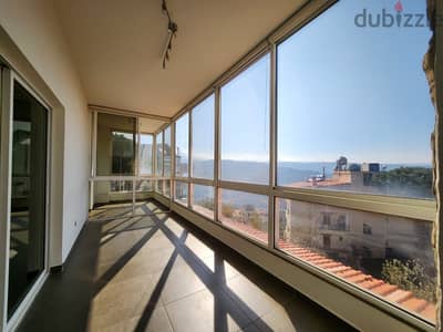 Apartment for sale in Baabdat/ Newly renovated/ Amazing view