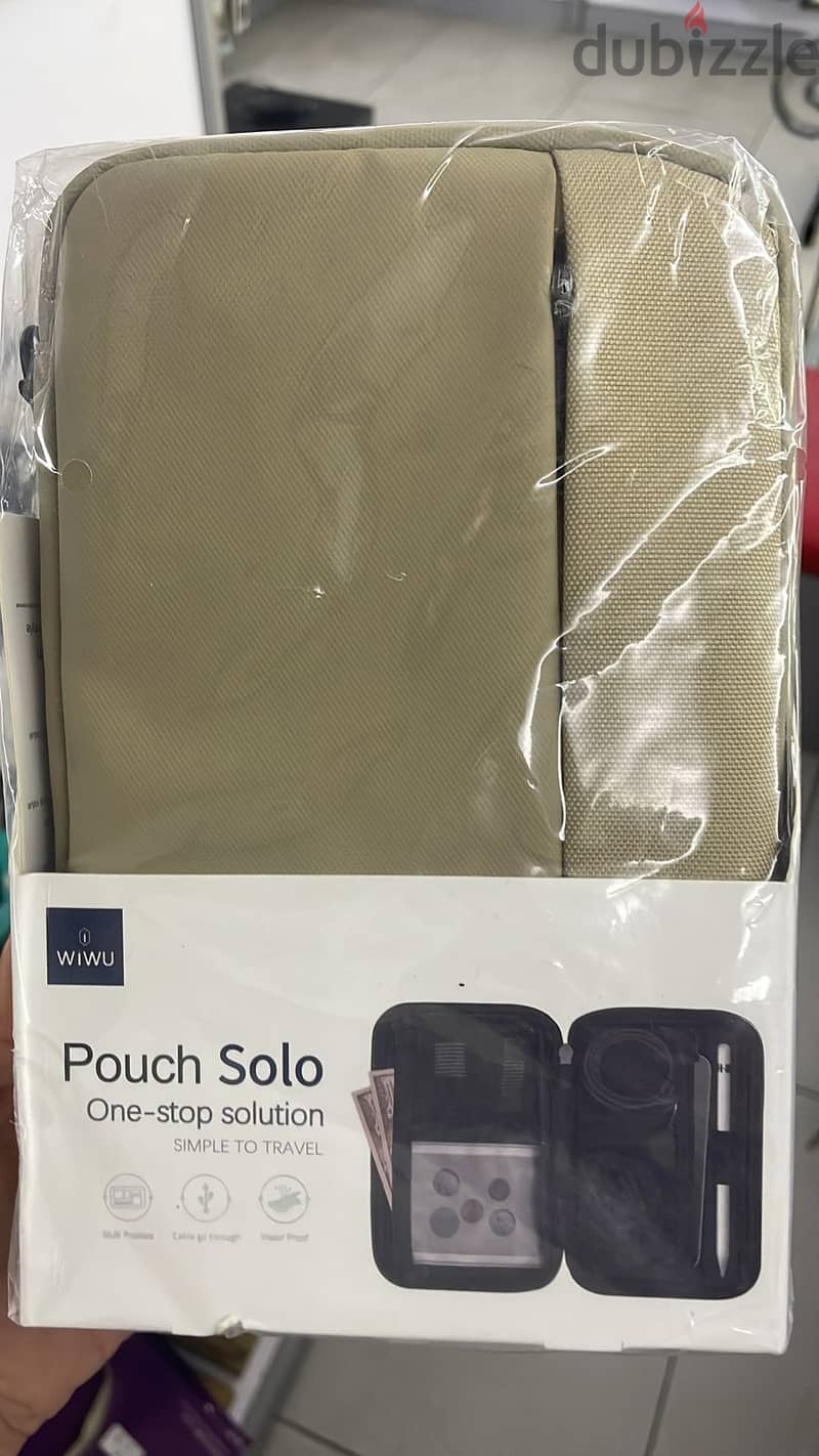 Wiwu pouch solo beige 0