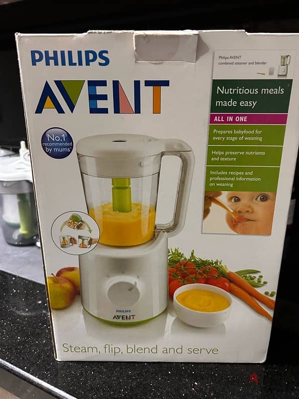 Avent steamer and mixer 1