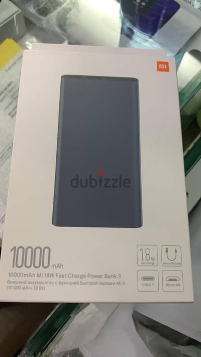 18w fast charge power bank 3 10000mah xiaomi