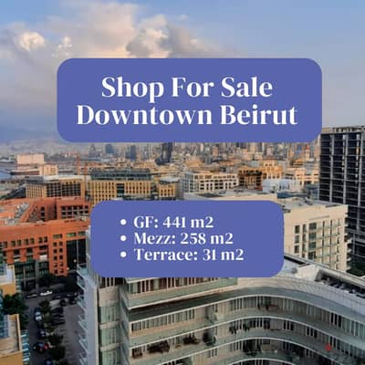 Prime Location Shop for sale in Downtown Beirut