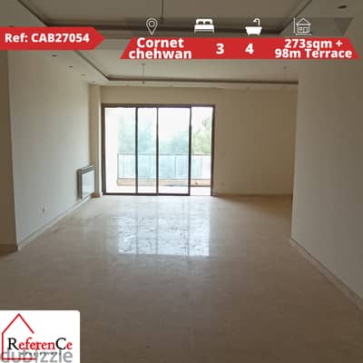 Duplex for sale in cornet chehwan دوبلكس للبيع في قرنة شهوان