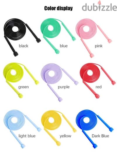 Adjustable Lightweight Skipping Rope - Multiple Colors