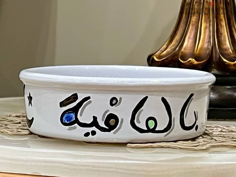 Lebanon Ramadan white collection 6 pcs artisanal handmade مجموعة رمضان 3