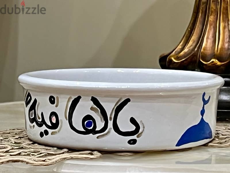 Lebanon Ramadan white collection 6 pcs artisanal handmade مجموعة رمضان 12