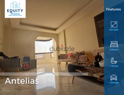 100 SQM Apartment For Sale In Antelias شقة للبيع #FR143819